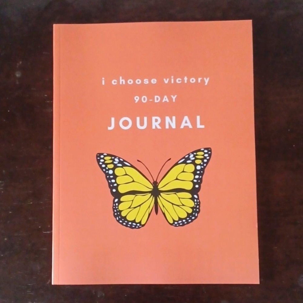 I Choose Victory 90-Day Journal, 8.5" x 11" - Signed by Author